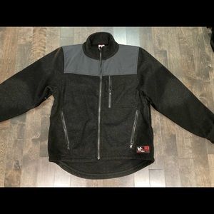 Mens zip hoodie.  FR: flame resistant